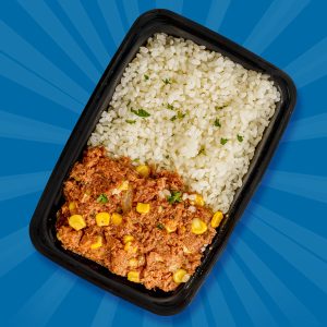 68 - Corned Beef con Arroz Blanco