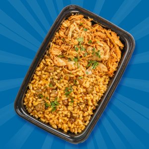 71 - Pollo Estofado y Arroz con Gandules