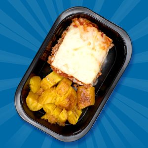 77 - Lasagña de Res Tres Quesos con Amarillitos