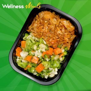 31 - Bacalao guisado con Vegetales Mixtos en Aceite de Aguacate