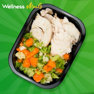 35 - Pavo asado con Vegetales Mixtos en Aceite de Aguacate